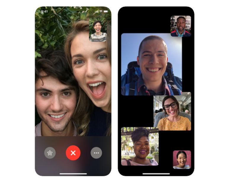 facetime grupal