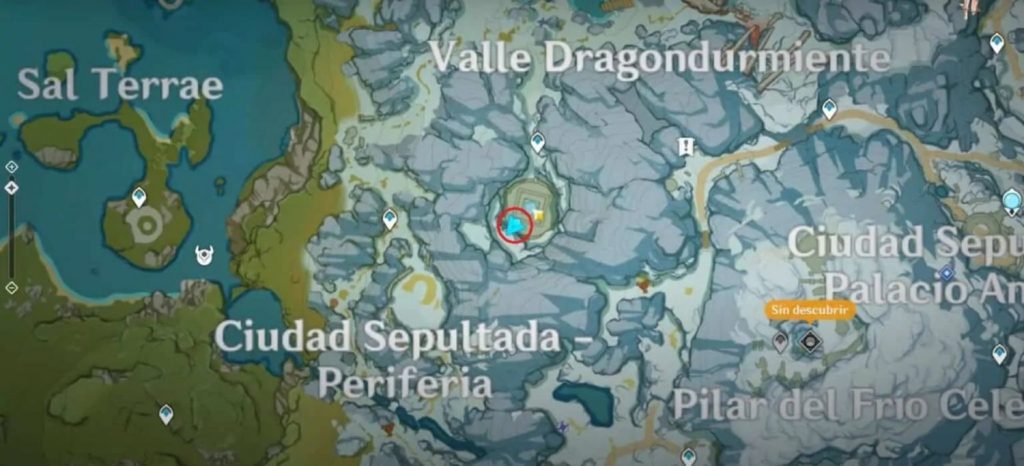 Genshin Impact: dónde están las tablas de piedra antigua en Espinadragón