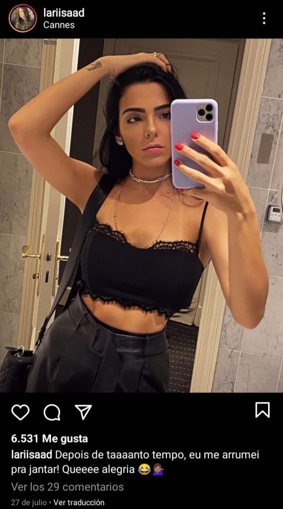 Así es Larissa Saad, la esposa de Lucas Moura que parece una Kardashian 105 Larissa Saad