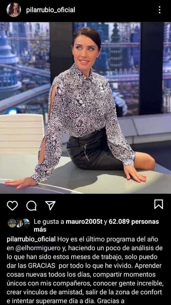 Los posados más sexys de Pilar Rubio en 2020 que no podemos olvidar 1 IMG 20201231 012305