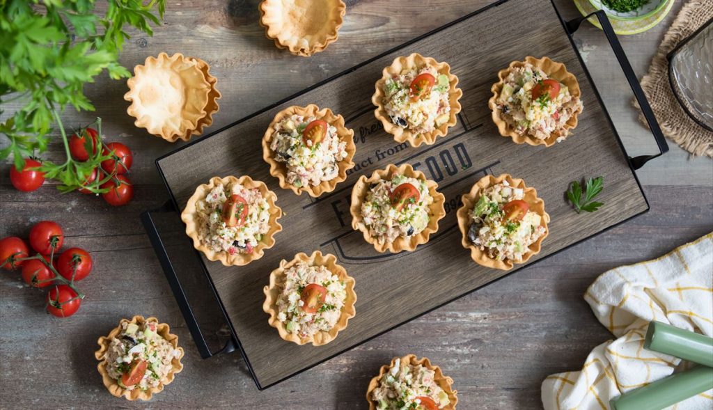 Ideas de menú para Nochevieja que puedes hacer por menos de 10 euros 103 Tartaletas de atún