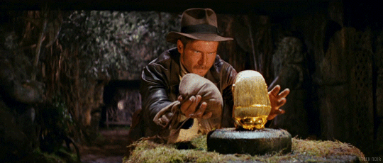 Imagen de Harrison Ford en una de las entregas previas a Indiana Jones 5.