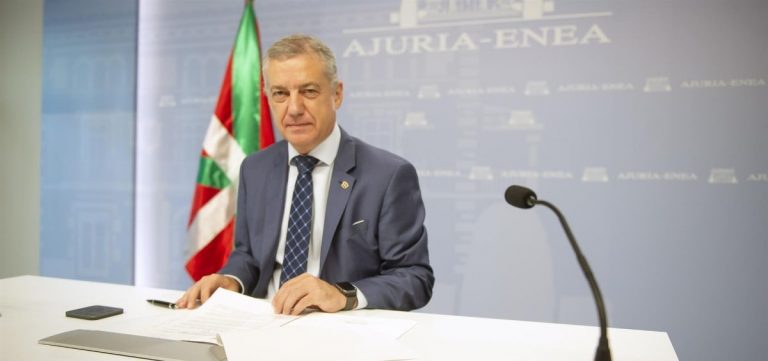 Urkullu se pondrá en contacto con Sánchez para pedir cogobernanza en los fondos europeos