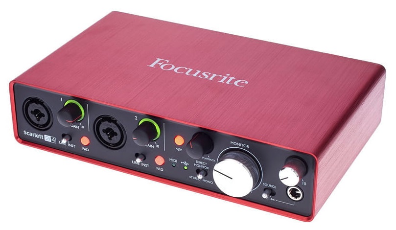 Interface para tu estudio de grabación