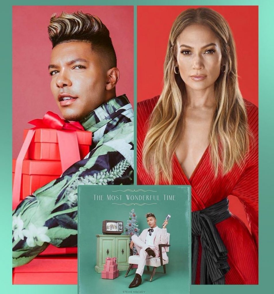 Jennifer López y Stevie Mackey en 'It's The Most Wonderful Time of the Year' 1 Jennifer López Stevie Mackey It's The Most Wonderful Time of the Year