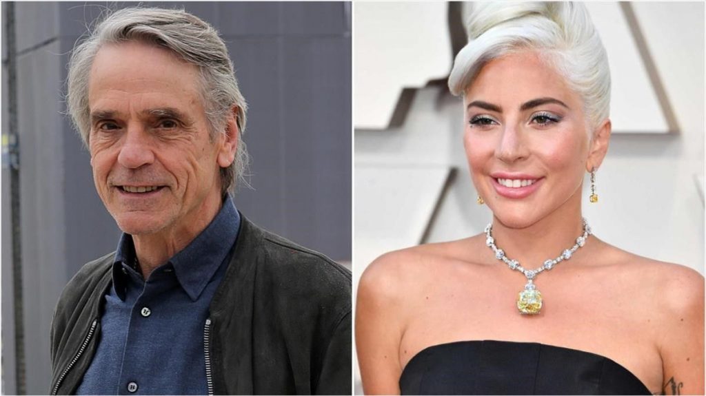 Jeremy Irons se suma al reparto de 'The house of Gucci' Lady Gaga