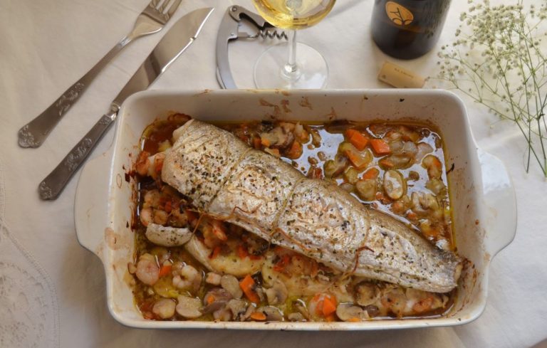 La receta perfecta: merluza rellena de gambas, para esta Navidad