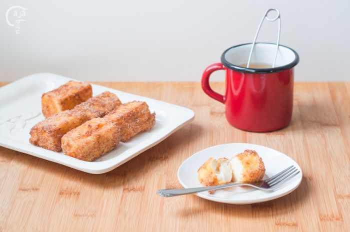 Con qué acompañar la leche frita