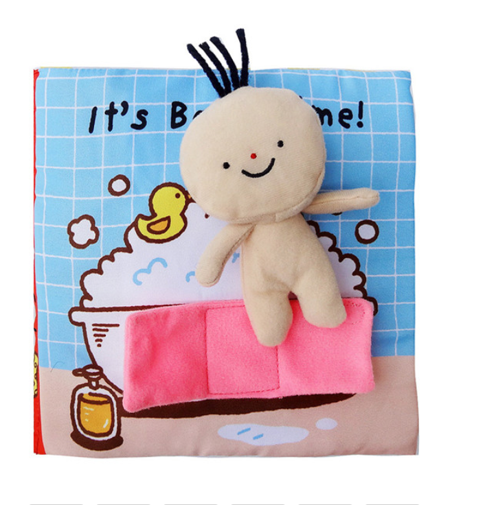 Libro de tela suave para bebés