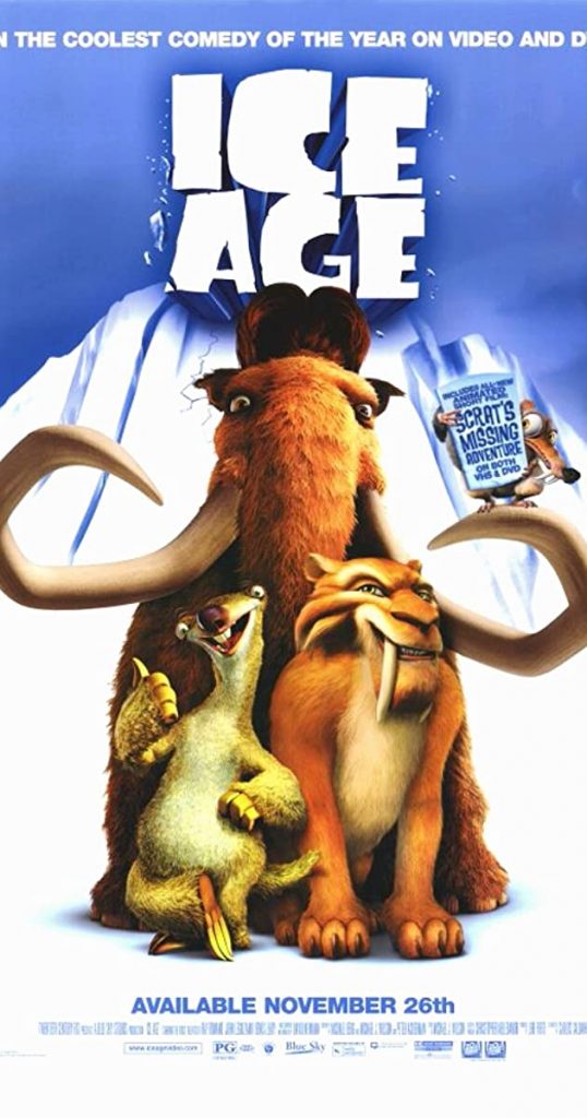 Ice Age, otra película de la prehistoria como Los Croods