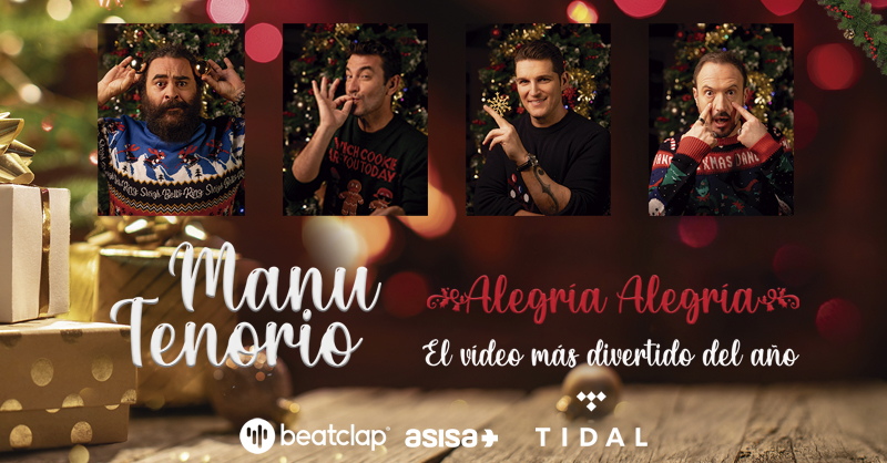 Manu Tenorio nos trae 'Alegría, alegría', su single navideño 2 Manu Tenorio Alegría alegría