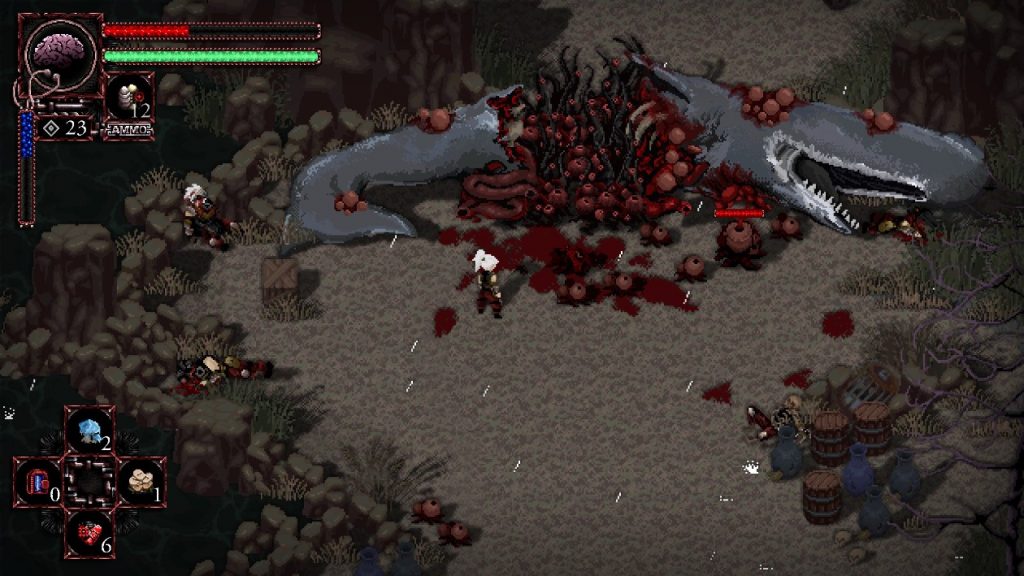 Morbid: The Seven Acolytes es un RPG pixel muy desafiante