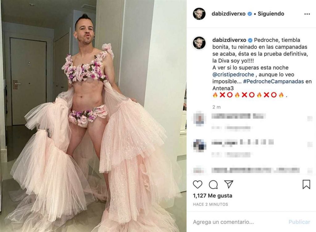 Cristina Pedroche o Dabiz Muñoz: comparamos las fotos de la pareja luciendo los vestidos de las Campanadas