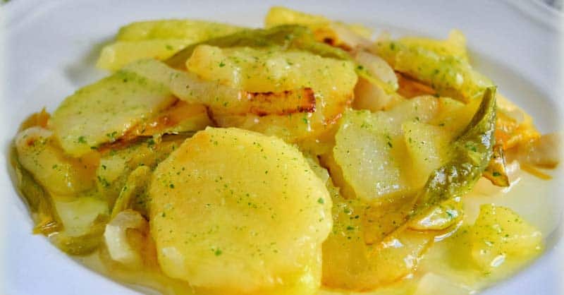 Patatas a fuego o en microondas