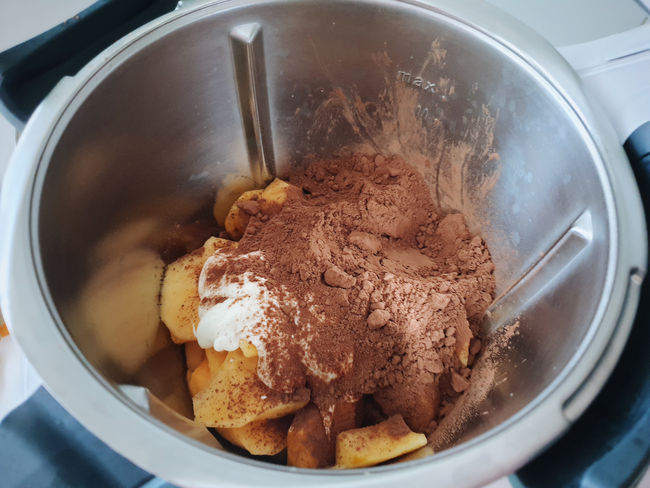 Cómo hacer unas natillas de caqui y cacao sorprendentemente deliciosas 3 Preparación