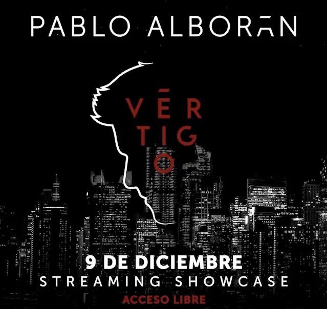 Pablo Alborán streaming showcase 