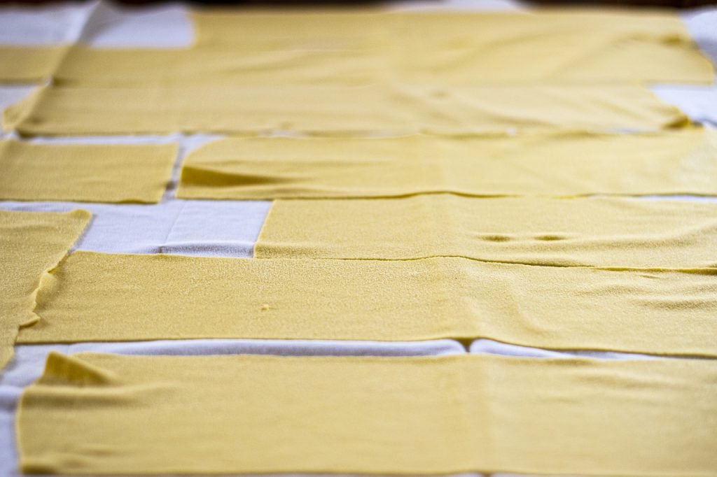 Armar los penitentes de gambas