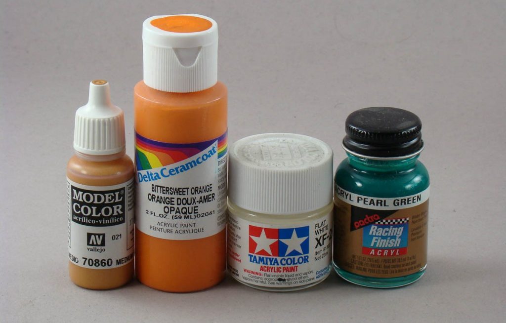 Pinturas para tu maqueta