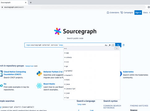 Qué es Sourcegraph Qué es Sourcegraph