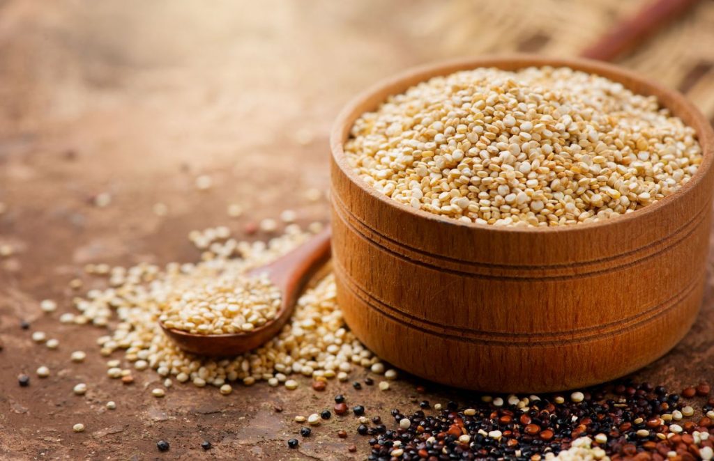 Quinoa dieta proteínas