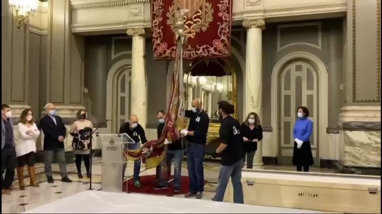 Técnicos: Los daños en la Reial Senyera de 1928 son 