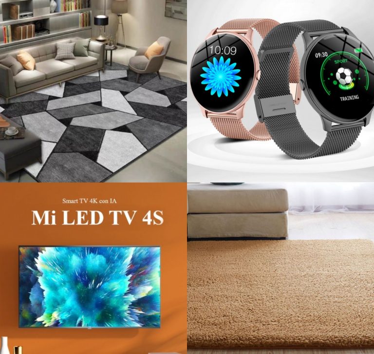 Relojes inteligentes, televisores y hasta alfombras: 10 ofertones del día en Aliexpress
