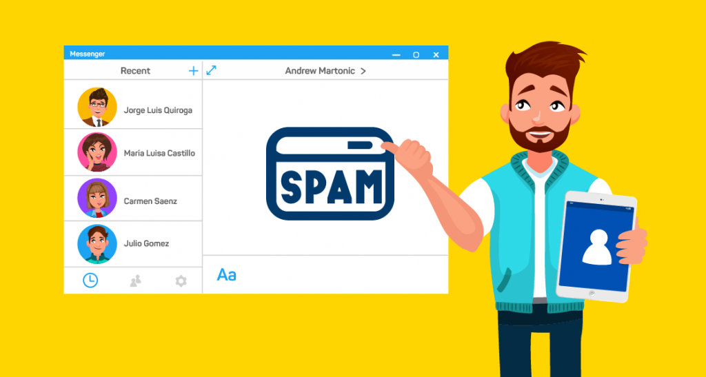 Qué es el spam 3 Spam en redes sociales: