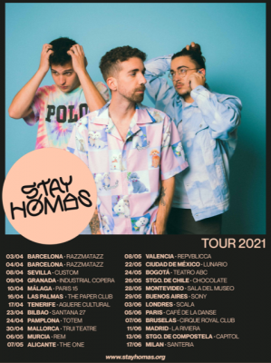 Stay Homas y "Agua", el debut del grupo del confinamiento 3 Stay Homas Gira 2021 agua 1