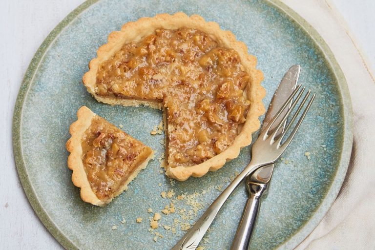 Cómo hacer una tarta de nueces