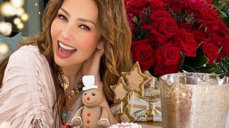 Thalia y su 'Feliz Navidad'