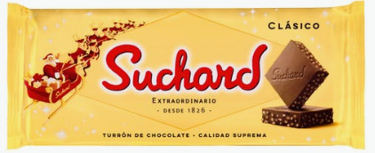 Turrones de chocolate Suchard