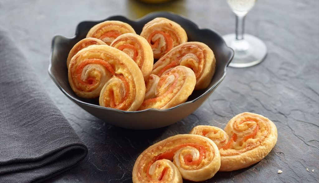 Un aperitivo delicioso: cómo hacer palmeritas de hojaldre salado 1 Un aperitivo delicioso como hacer palmeritas de hojaldre 1