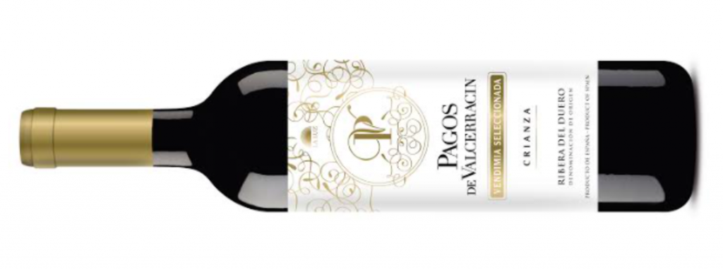 Vinos tintos de España por menos de 30 euros extraordinarios para Navidad 15 Pagos de Valcerracín Crianza Vendimia Seleccionada 2017. 15 euros