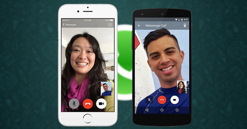 Videollamada desde un chat individual en WhatsApp
