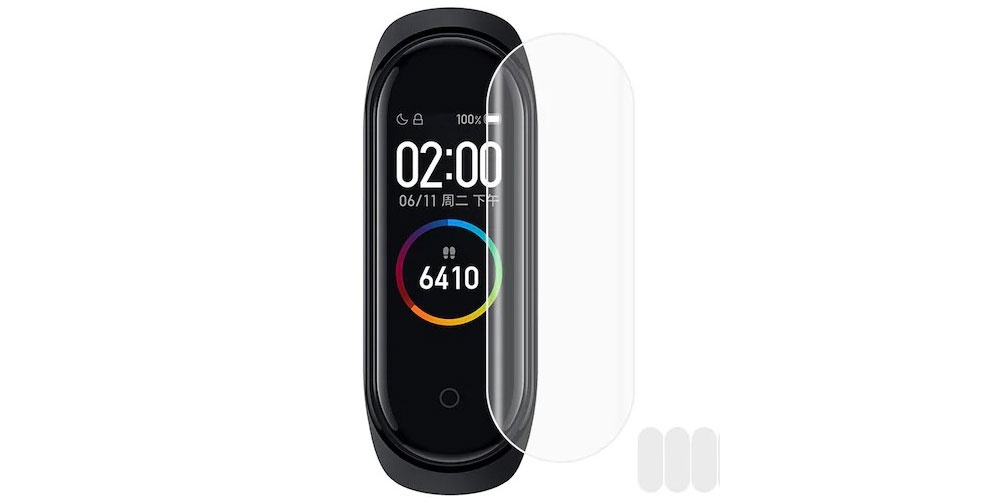 accesorios xiaomi mi band 5 tpu soft screen