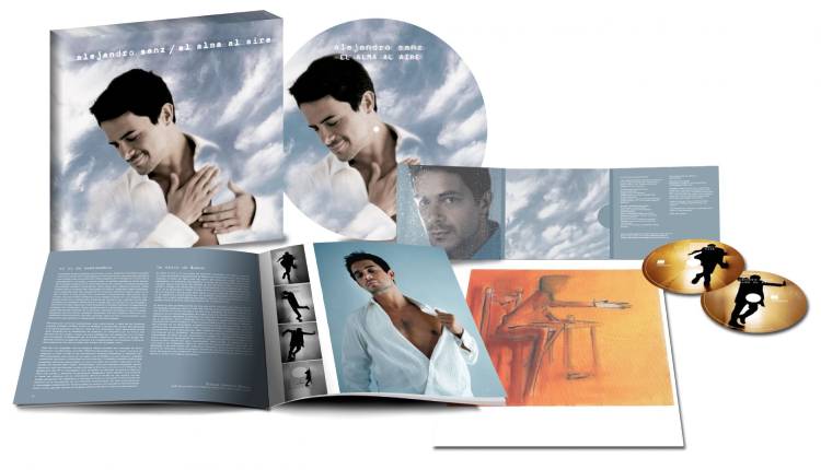 Alejandro Sanz el alma al aire reedición coleccionista