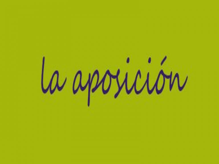 Qué es una aposición