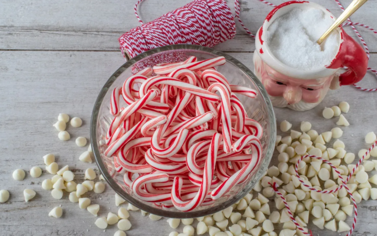Cómo hacer bastones de caramelo en casa