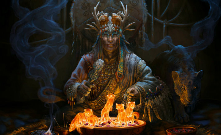 El chamán y su alter ego