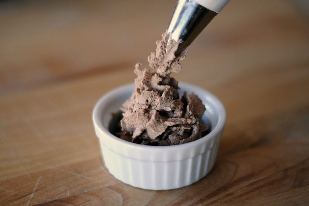 Crema chantilly de chocolate