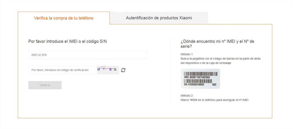 Cómo verificar si tu teléfono Xiaomi es original o una copia 56 codigo xiaomi