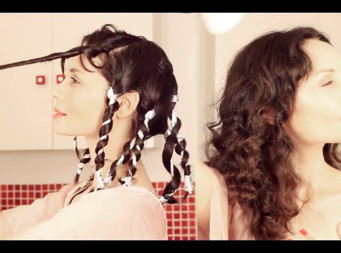 como ondular tu pelo con calcetines como ondular tu pelo con calcetines