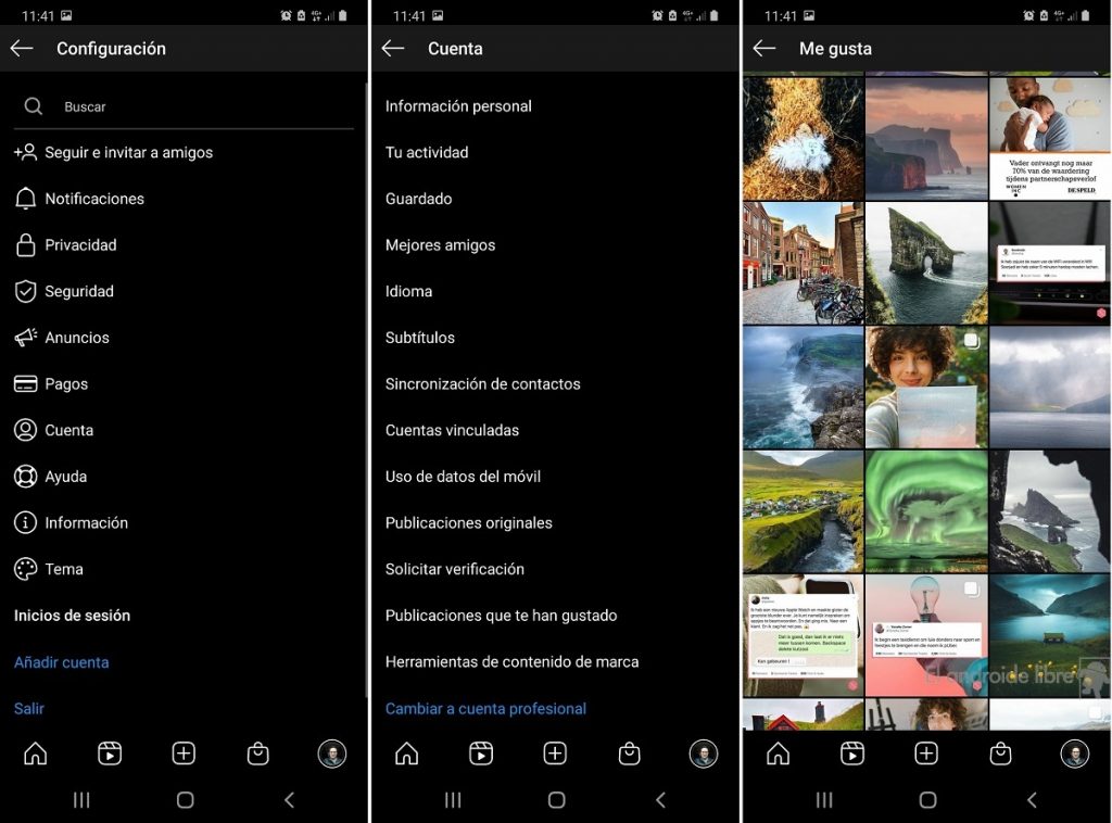 Instagram así puedes ver todas las fotos a las que has dado 'me gusta'