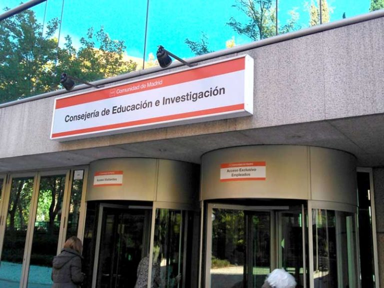 Consejería de Educación de Madrid pide a sindicatos que 