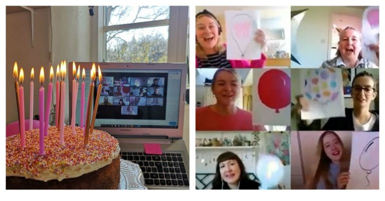 Cómo hacer un cumpleaños virtual