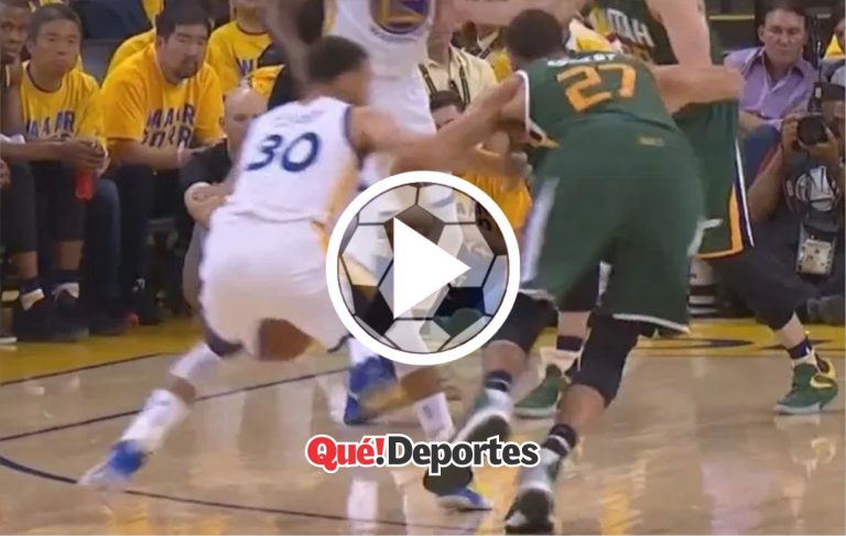 El día que Rudy Gobert se quedó sin tobillos ¡Y Curry es el culpable!