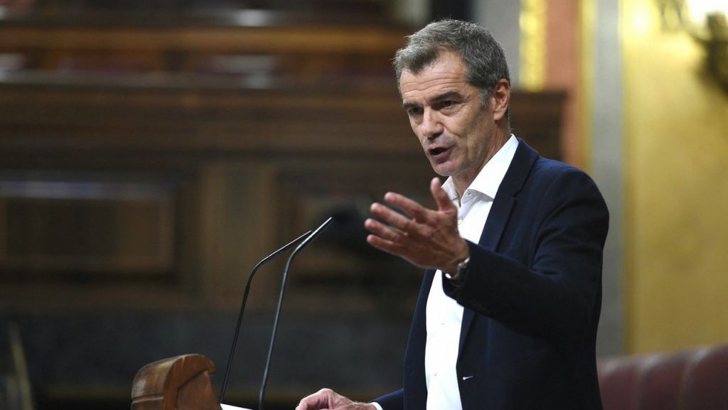 El diputado naranja, en una intervención en el Congreso. La semana pasada intervino en Mask Singer.