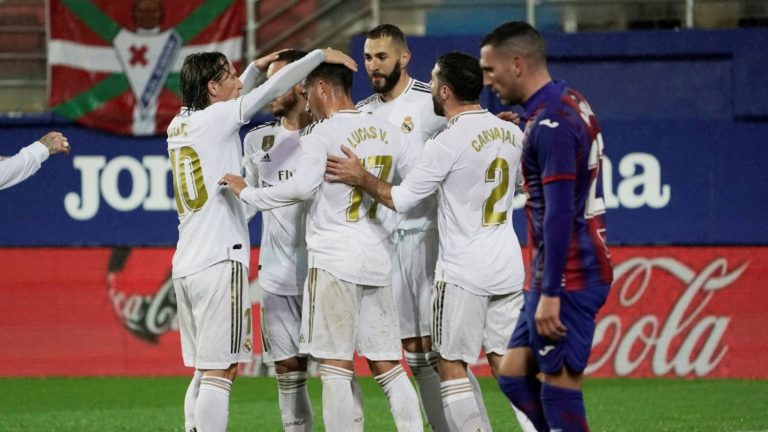 El Real Madrid gana en Ipurua ante un combativo Éibar