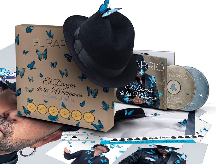 El Barrio presenta 'Mujer' y reedición de "El Danzar de las mariposas" 2 El Barrio Mujer Danzar Mariposas reedición