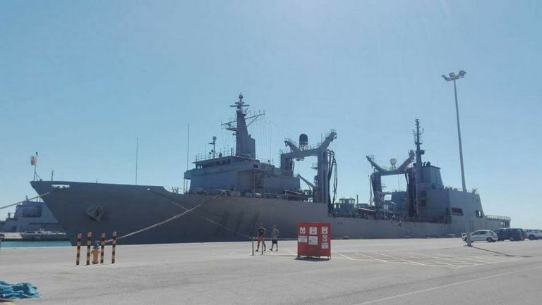 Regresa a Ferrol el buque 'Patiño' tras un despliegue de dos meses